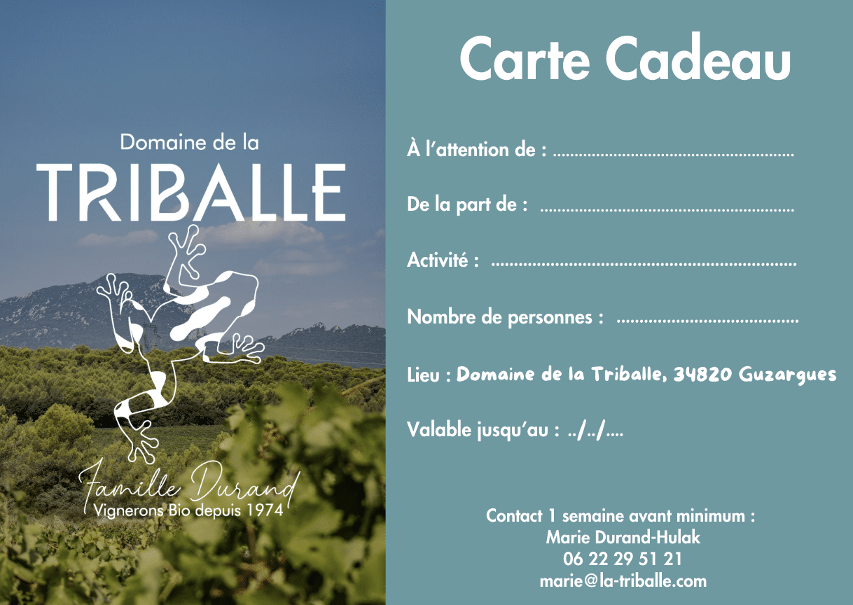 carte cadeau la triballe